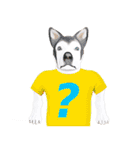 Tシャツ犬（個別スタンプ：13）
