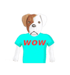 Tシャツ犬（個別スタンプ：15）