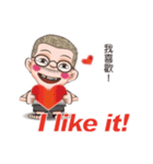 暇人おじさん吳用伯の英語講座（個別スタンプ：5）