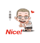 暇人おじさん吳用伯の英語講座（個別スタンプ：9）