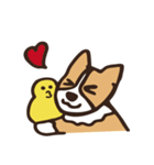 のんびりコーギー（個別スタンプ：15）