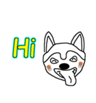 変な柴犬が英語で毎日挨拶（個別スタンプ：2）
