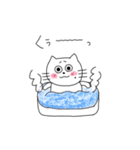 スケボーにのったねこスタンプ げたまる（個別スタンプ：1）