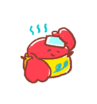 カニとカメ ヤドカリ（個別スタンプ：22）