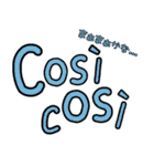 毎日使えるシンプルなイタリア語（個別スタンプ：8）