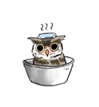 幸せのフクロウカフェchouette 大阪 心斎橋（個別スタンプ：30）