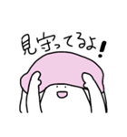 頑張りすぎない白いうさぎ（個別スタンプ：31）