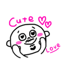 ハートのおひげ♡（個別スタンプ：7）
