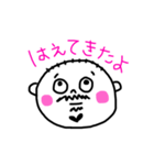 ハートのおひげ♡（個別スタンプ：12）