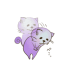 チョークアート猫の丁寧な言葉（個別スタンプ：4）