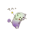 チョークアート猫の丁寧な言葉（個別スタンプ：21）
