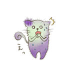 チョークアート猫の丁寧な言葉（個別スタンプ：23）