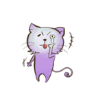 チョークアート猫の丁寧な言葉（個別スタンプ：32）