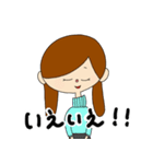 日本語でお気持ちを伝える1（個別スタンプ：3）