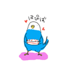 まるまるインコちゃん（個別スタンプ：21）