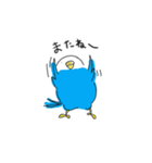 まるまるインコちゃん（個別スタンプ：24）