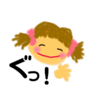 一言を笑顔で。（個別スタンプ：3）