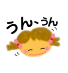 一言を笑顔で。（個別スタンプ：5）