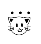 顔だけにゃんこ 2（個別スタンプ：10）