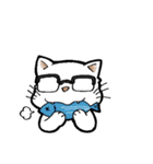 白猫又のシロ助★敬語ver.★（個別スタンプ：36）