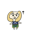 まゆ濃ゆわんこ（個別スタンプ：8）
