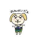 まゆ濃ゆわんこ（個別スタンプ：30）