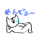 ネコもいろんな思いがあるんだね（個別スタンプ：8）