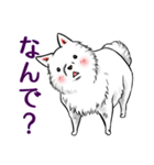 白犬たち3（ふわふわ関西弁どす）（個別スタンプ：17）