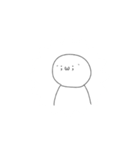 絵文字顔のまるいやつ《その2》（個別スタンプ：3）