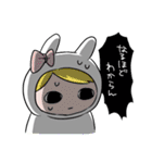 タロット占いをするウサギ（個別スタンプ：17）