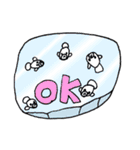 かわいい海の仲間たち☆（個別スタンプ：3）