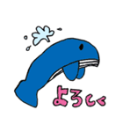 かわいい海の仲間たち☆（個別スタンプ：5）