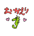 かわいい海の仲間たち☆（個別スタンプ：11）