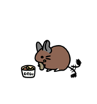 会話に添えるデグースタンプ（個別スタンプ：3）