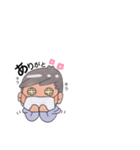 いつも元気マスクさんです。（個別スタンプ：3）