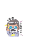 いつも元気マスクさんです。（個別スタンプ：11）