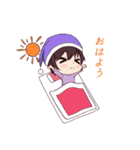 アニメキャラ風 40人の萌え絵スタンプ（個別スタンプ：6）