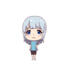 アニメキャラ風 40人の萌え絵スタンプ（個別スタンプ：19）