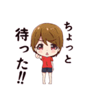 アニメキャラ風 40人の萌え絵スタンプ（個別スタンプ：37）
