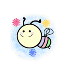 こんにちはみつばちです（個別スタンプ：3）