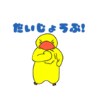 おしゃべりひよこの基本スタンプ40（個別スタンプ：15）