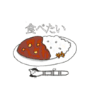 チンアナゴ風の猫（個別スタンプ：2）