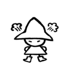 白い小人ちゃん【シンプル編】（個別スタンプ：25）