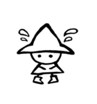 白い小人ちゃん【シンプル編】（個別スタンプ：29）