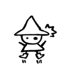 白い小人ちゃん【シンプル編】（個別スタンプ：32）