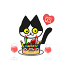 黒猫(ネロ6)（個別スタンプ：32）