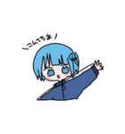 (:]ミ くらげのこ（個別スタンプ：1）