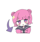 (:]ミ くらげとおともだち（個別スタンプ：34）