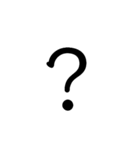文字だけで言葉を伝えよう①（個別スタンプ：3）