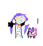 ひとりの子供が描いた絵（個別スタンプ：5）
